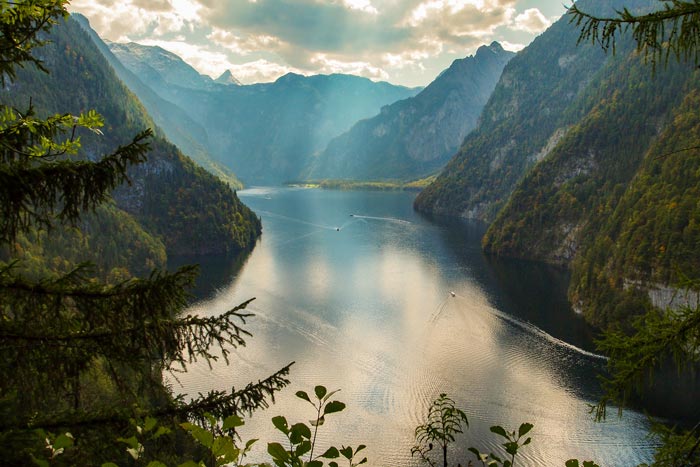 Königsee in Bayern, Deutschland